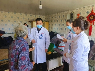 哈巴河縣啟動醫養結合服務，為老人晚年幸福生活“加碼”營養健康咨詢